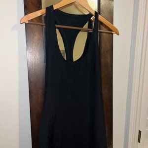 Open Back Cut Out Athletic Top Size M